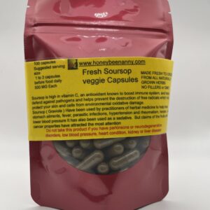 Honey Bee Nanny Soursop 100 Capsules